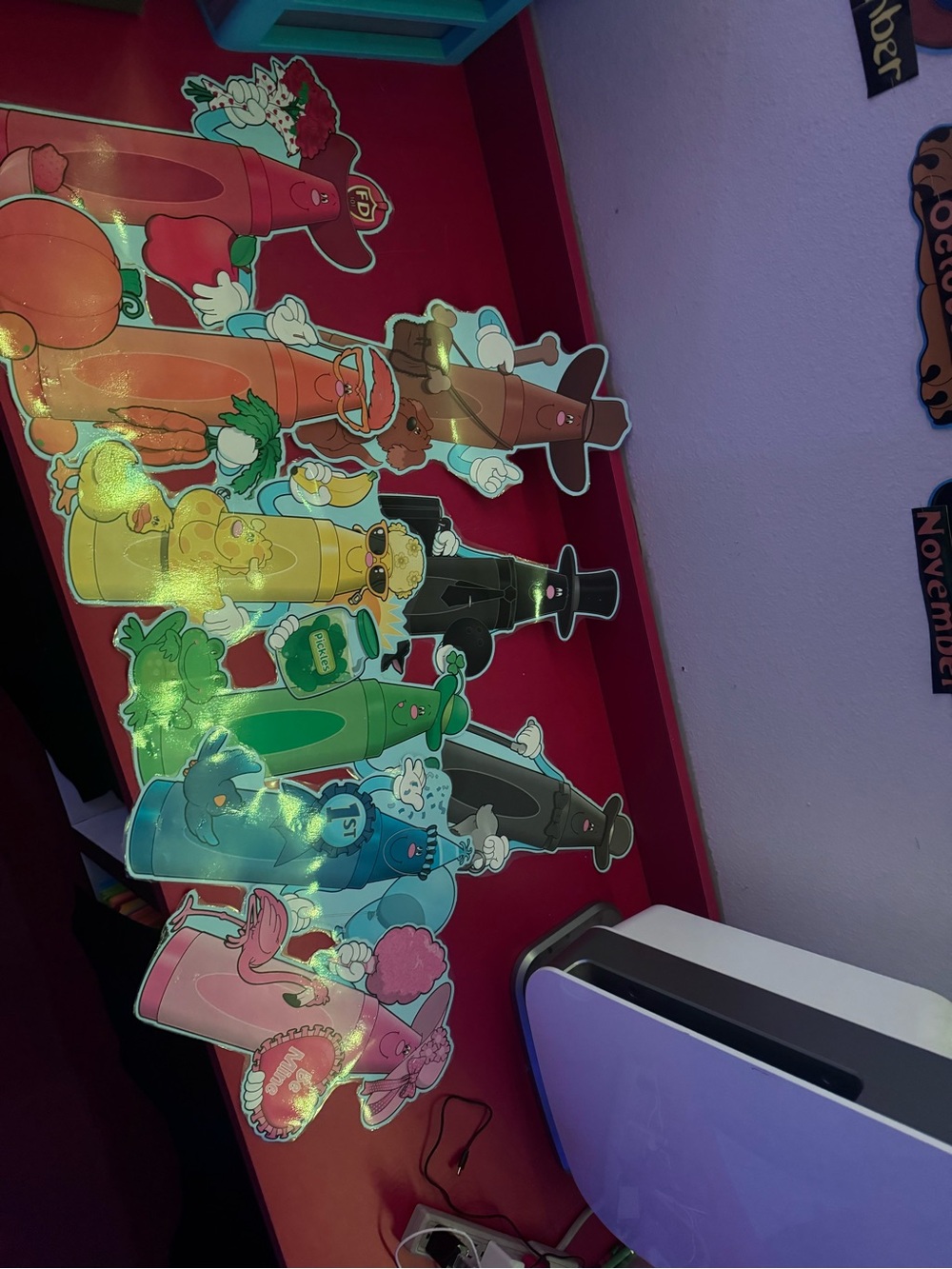 Carson Dellosa Crayon Bulletin Board Set (Missing Purple)